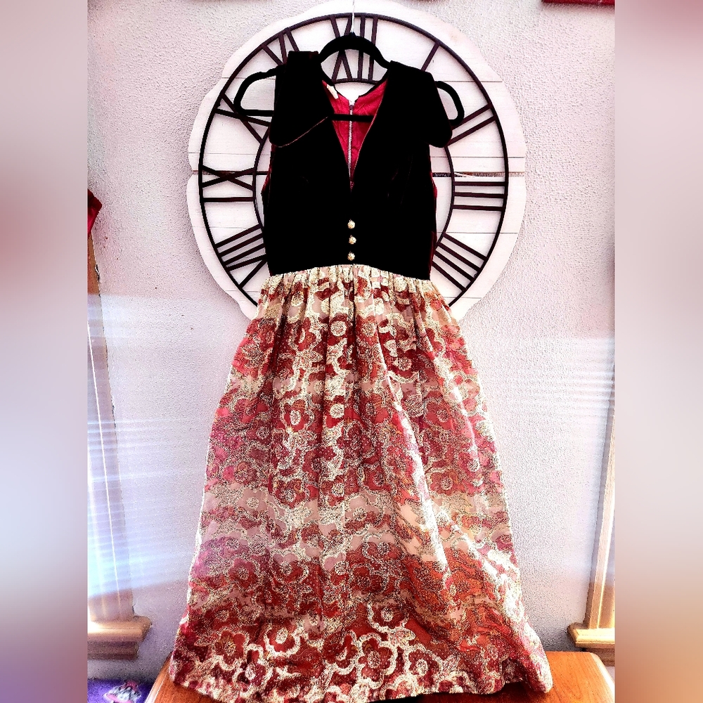 Long, vintage, dress